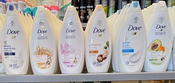 Dove Body Wash - 6 pack