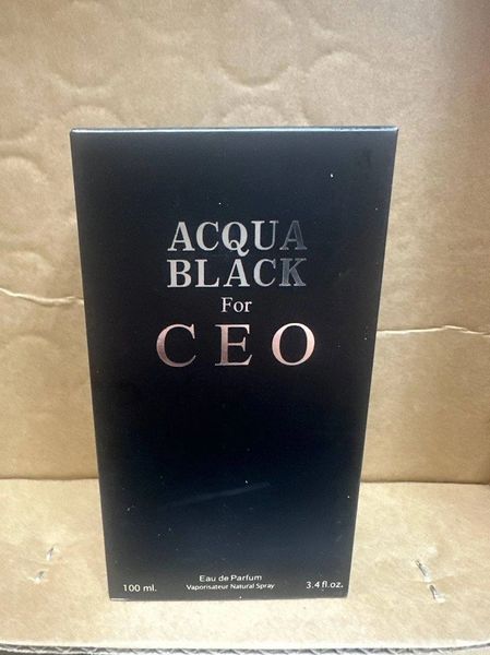 ACQUA BLACK FOR CEO Duped Fragrance for Men