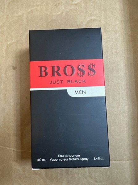 BROSS JUST BLACK For Men Duped Fragrance for Men