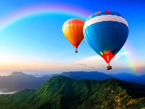 hot air balloon rides california