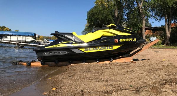 DIY Wood Shore Ramp Kit | Dock your Jet Ski / PWC conveniently on your ...