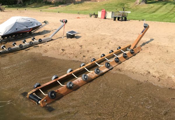 DIY Wood Shore Ramp Kit | Dock your Jet Ski / PWC conveniently on your ...