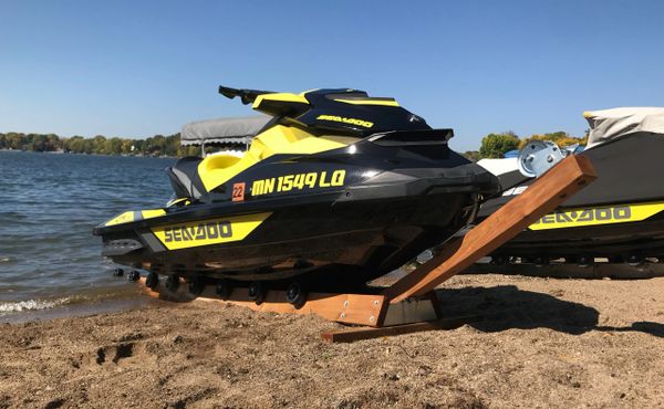 DIY Wood Shore Ramp Kit | Dock your Jet Ski / PWC conveniently on your ...