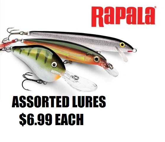 Assorted Rapalas
