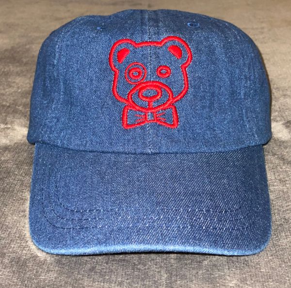 Knotted the Bear Denim Dad Cap