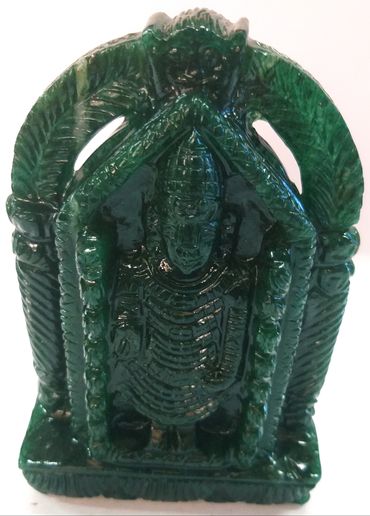 Green aventurine Tirupathi balaji