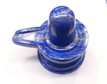 Lapis lazuli shivling