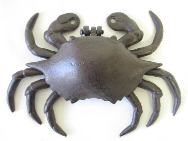 Cast Iron Sea Crab Key Keeper