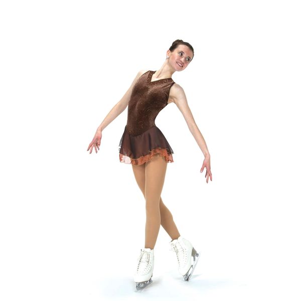 Jerry's Burnished Bronze Figure Skating Dress