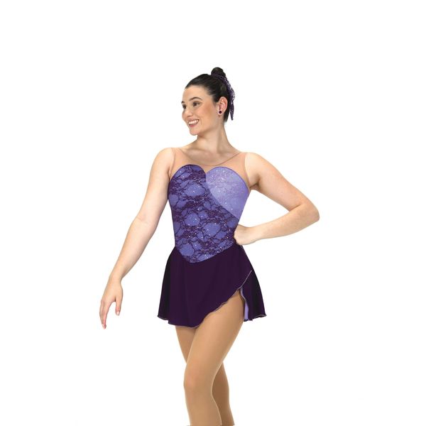Jerry's Lace on Lilacs Figure Skating Dress