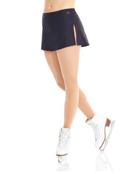 MONDOR Shiny Nylon Flat Skirt Attached Brief