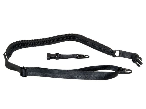 Black Paracord Tactical 2 Point Sling with 2 Quick Detach Hooks
