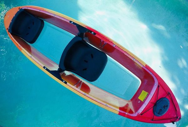 Clear Kayak Canoe Clear Bottom Kayak  Sale Kiwi Kayaks, Distributor.  Caribe. Atlantis and Calypso