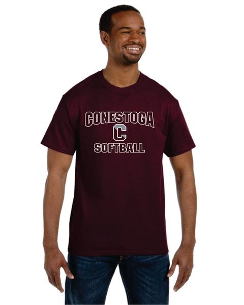 CONESTOGA TEE MARRON AND GREY
