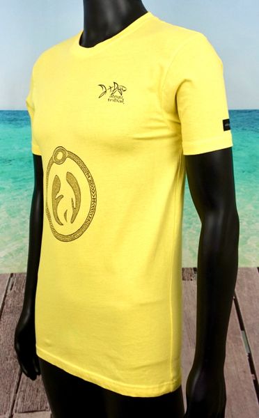 Mens Yellow Rastaman Tee