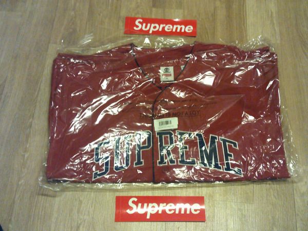 Supreme X Timberland Baseball Jersey Red XL BNWT