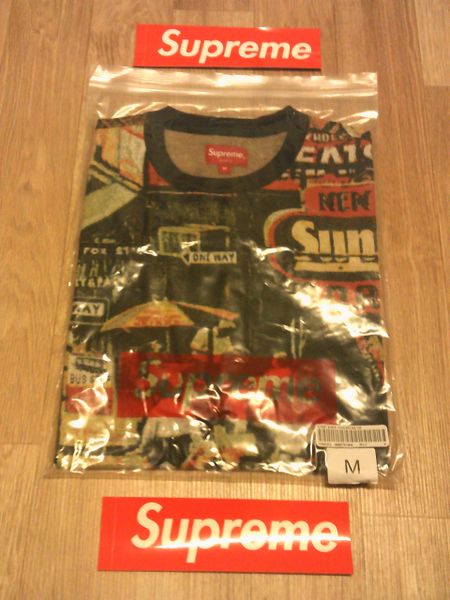 Supreme Street Scene Jacquard S/S Top Medium