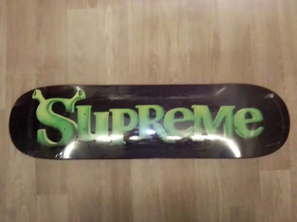 Supreme Shrek Skate Deck Black FW21 BNWT