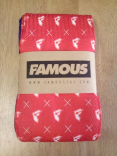 Famous Stars & Straps FSAS Gen - X 2 Pack Of Socks Royal Blue / Red One Size BNWT