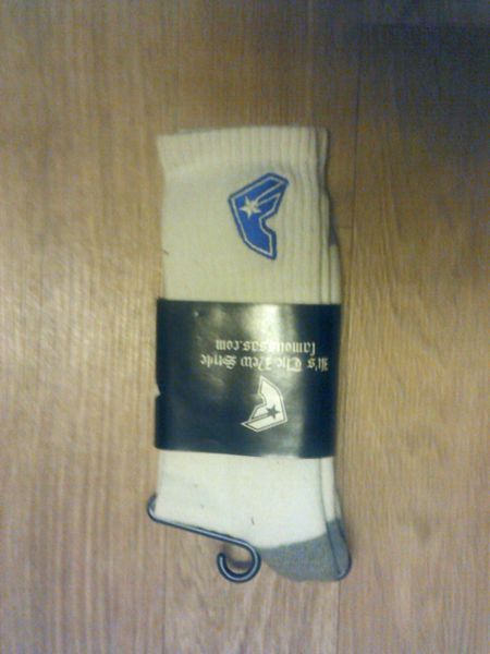 Famous Stars & Straps FSAS It's The New Style Socks White Size 10-13