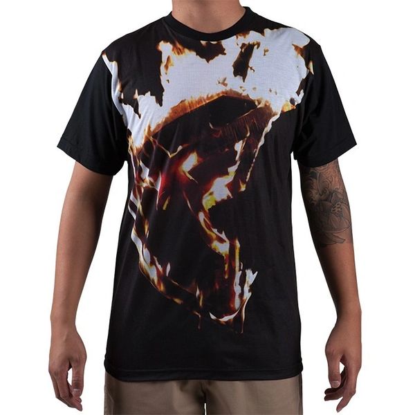 BURN IT DOWN Mens Sublimation Tee