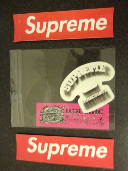 Supreme Stickers X 4 Brand New