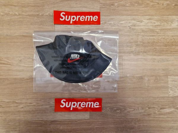 Supreme X Nike Bucket Hat Size L/XL Blue BNWT Worldwide Shipping Available