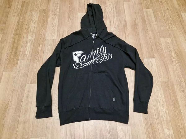 Famous Stars & Straps FSAS 06 Family Luxury Embroidered Zip Hooded Sweatshirt M