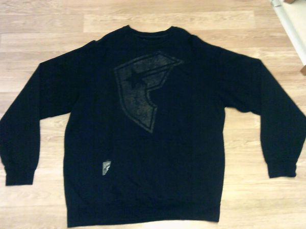 Famous Stars & Straps FSAS "F" Crewneck Black Size XL