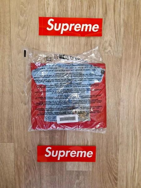 Supreme First Tee T-shirt Red Size XL BNWT World Wide Shipping Available