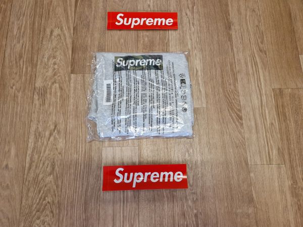 Supreme Camo Box Logo ASH GREY Tee FW23 SIZE 2XL IN HAND Brand New W/W Shipping