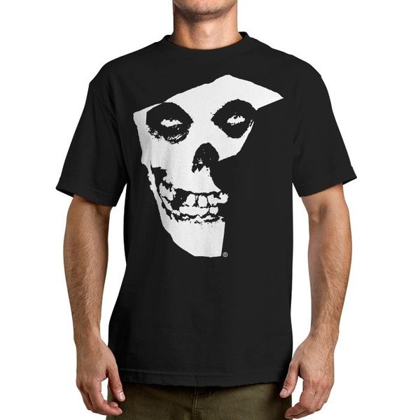 Famous Stars And Straps MISFITS BADGE Mens Short Sleeve Tee BLACK