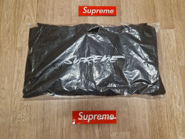 Supreme Futura Hooded Sweatshirt Embroidered Black 2XL BNWT Worldwide Shipping