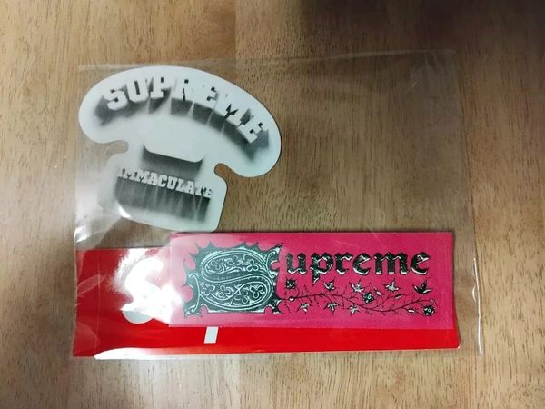 Supreme Sticker Pack Immaculate Plus Leaves Plus Box Logo Brand New W/W Shipping