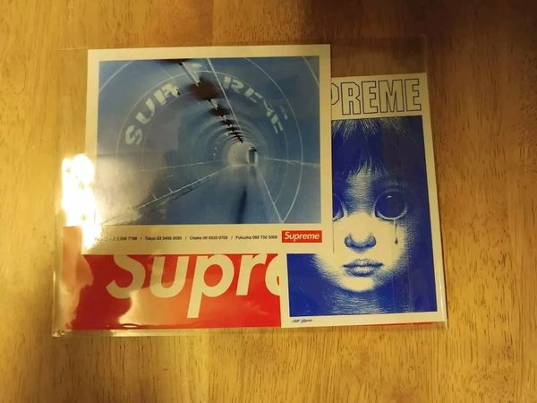 Supreme Sticker Pack - 1 Plus Tear Drop Plus Box Logo Brand New Ships World Wide