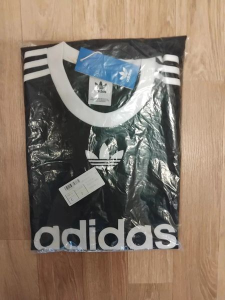 Adidas Adicolour Poly Originals T-shirt Tee Black Size XL BNWT Ships World Wide