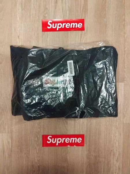 Supreme Bling Box Logo Hooded Sweatshirt Medium Blue Brand New