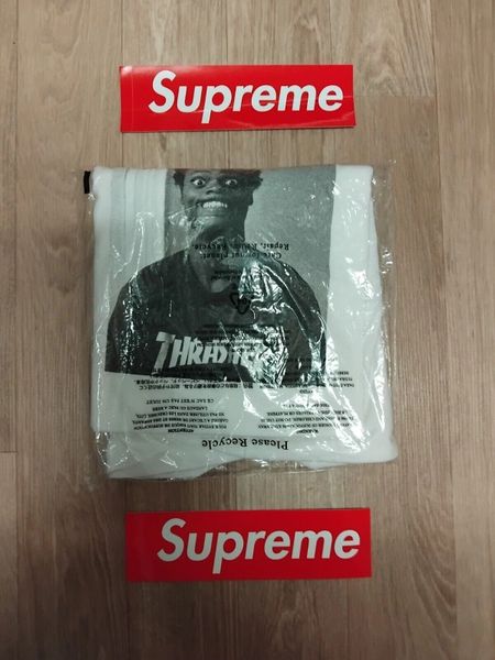 Supreme x Thrasher Harold Tee T-shirt White Size XL BNWT World Wide Shipping