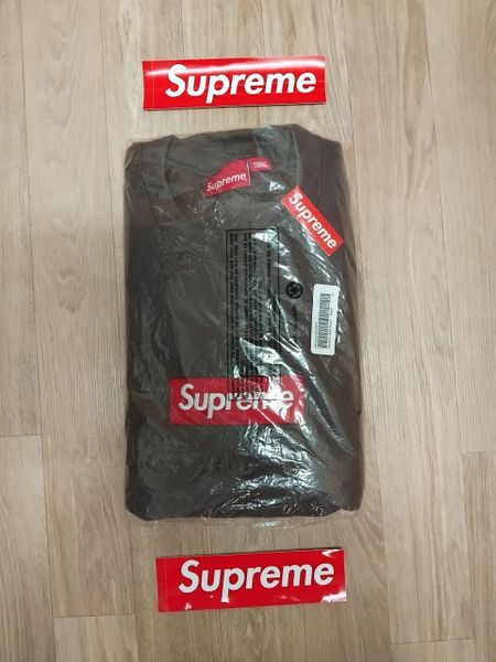 Supreme Box Logo Crewneck Brown Size XL Brand New With Tags World Wide Shipping