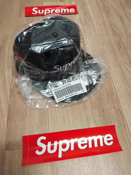 Supreme Grinch Box Logo New Era 59Fifty Fitted Cap Size 7 3/8 Navy BNWT