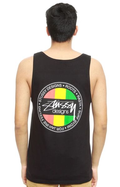 Stussy Designs Dot Tank Top Black