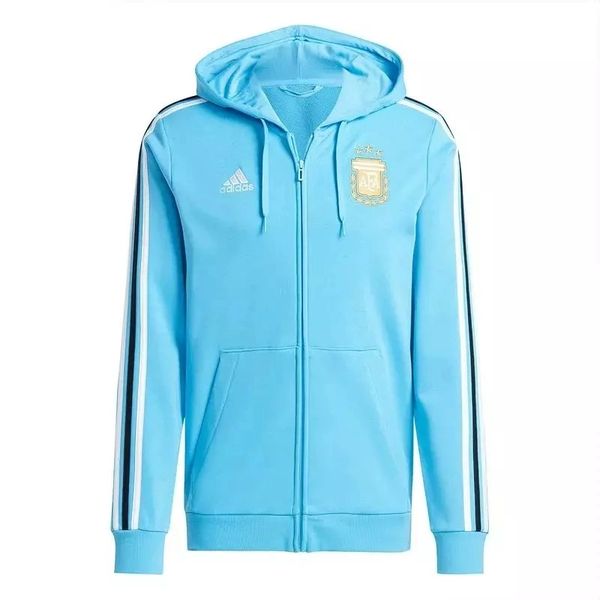 Adidas Argentina DNA Track Jacket 23/24 Light Blue Size XL BNWT Ships World Wide