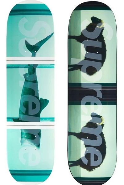 Supreme Damien Hirst Shark And Sheep Skateboard Decks Brand New Worldwide Shipping