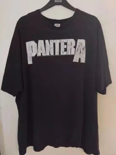 Pantera Heavy Metal Vintage T-shirt Tee Black Size 3XL World Wide Shipping