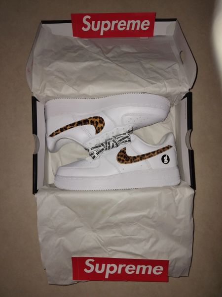 Supreme/GOODENOUGH/Nike Air Force 1 Low US 8.5 UK 7.5 White BNWT Order Confirmed