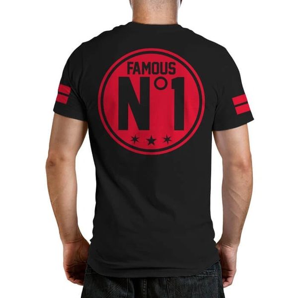 Famous Stars and Straps Black No.1 Brigade T-Shirt