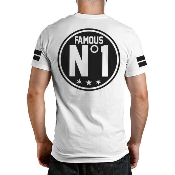 Famous Stars and Straps White No.1 Brigade T-Shirt