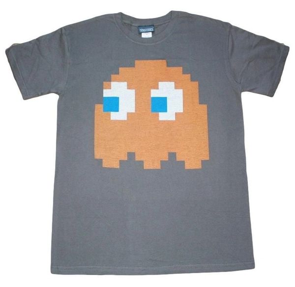 Official Pac Man T-Shirt - Orange Ghost