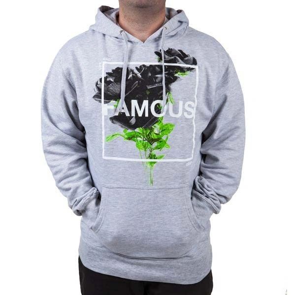 Famous Stars and Straps LIFE AND DEATH hoodie Grey