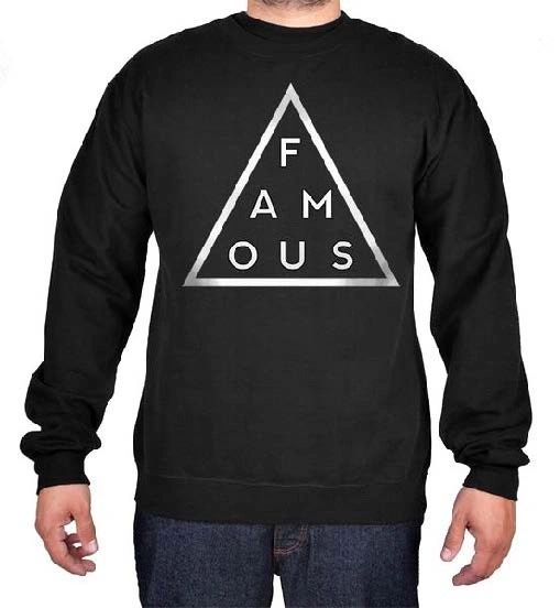 Famous Stars and Straps BLACK MASS crew neck jumper Black